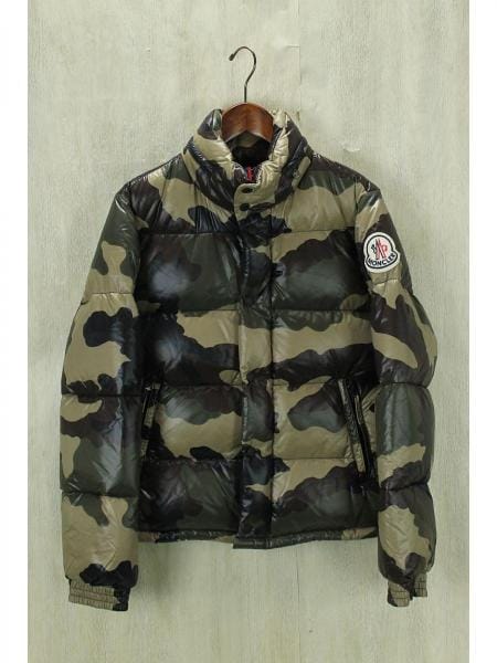 MONCLER(モンクレール) / ダウンジャケット/1/--/GRN/カモフラ/EVEREST