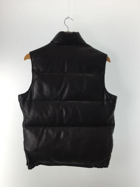 Ron Herman(ロンハーマン) / オールレザーダウンベスト/S/レザー/BLK