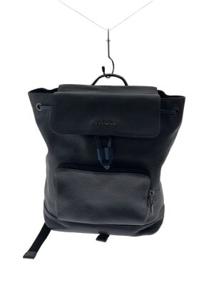 COACH(コーチ) / ヘリテージバックパック/リュック/レザー/BLK/無地