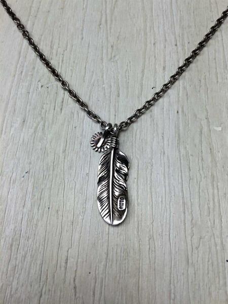 moto(モト) / ネックレス/SILVER/フェザー | 中古品の販売・通販なら