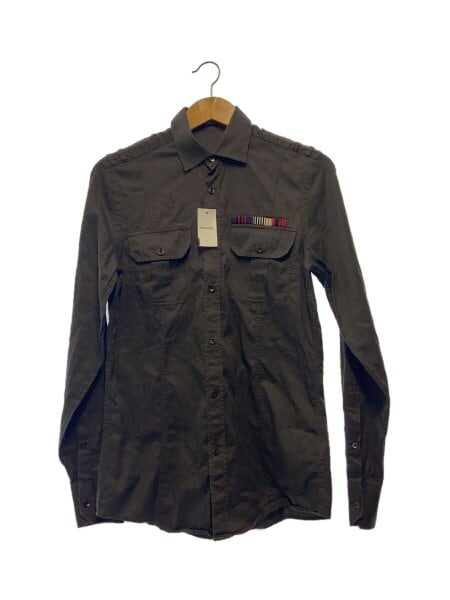 GUCCI(グッチ) / 長袖シャツ/38/コットン/BRW/208749 Z0868 | 古着の