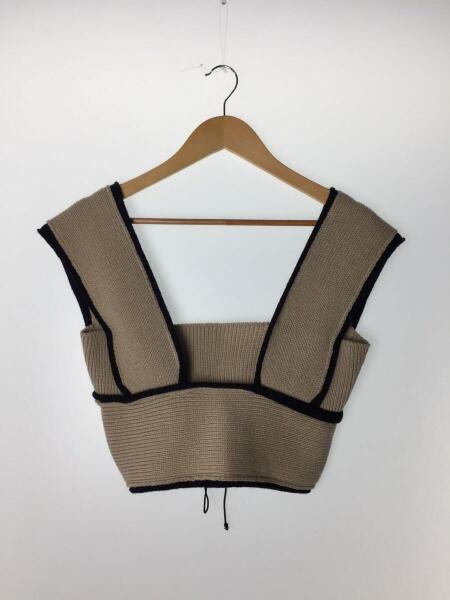 TAN × UNUSED タン ニット キャミソール ベスト ビスチェ 最