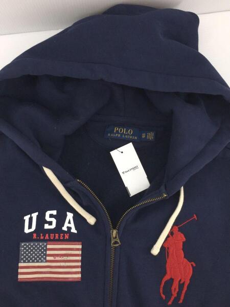 POLO RALPH LAUREN(ポロラルフローレン) / ジップパーカー/XS/コットン