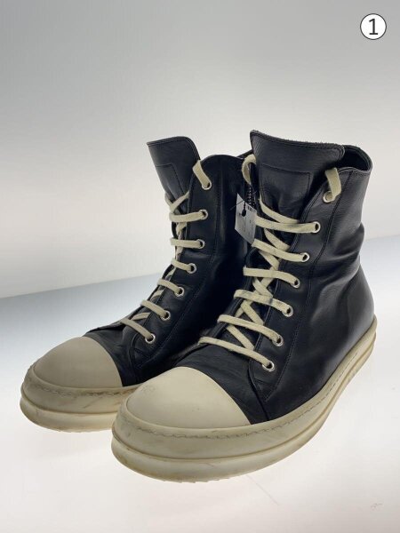 Rick Owens(リックオウエンス) / ハイカットスニーカー/42/ブラック
