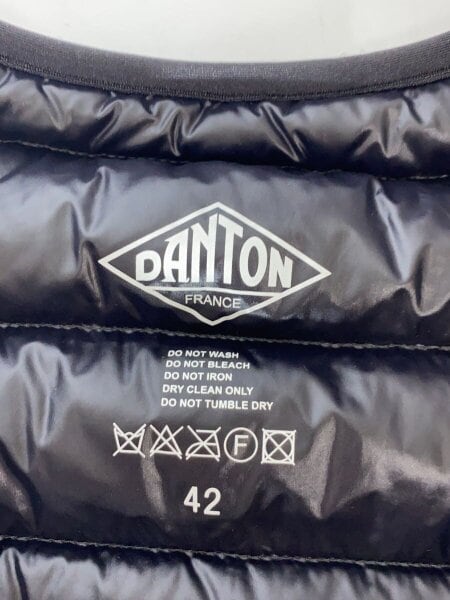 DANTON(ダントン) / ダウンベスト/42/ナイロン/BLK/JD-8752// | 古着の