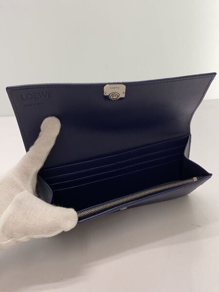 LOEWE(ロエベ) / 長財布/レザー/NVY/メンズ | 中古品の販売・通販なら