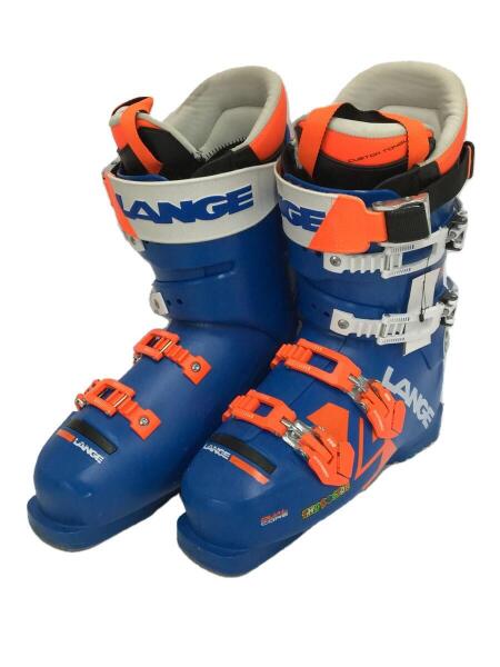 LANGE RS130 スキーブーツ 青/オレンジ スキーブーツ 青・オレンジ