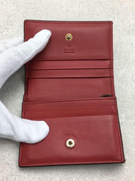 GUCCI(グッチ) / チェリー/GGスプリーム/2つ折り財布/PVC/レディース