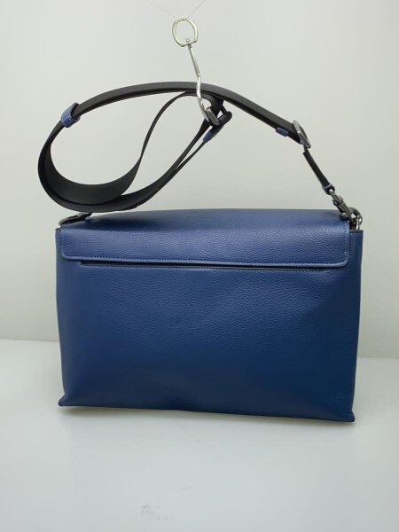 COACH(コーチ) / ケイレブメッセンジャーバッグ/レザー/BLU/CY768