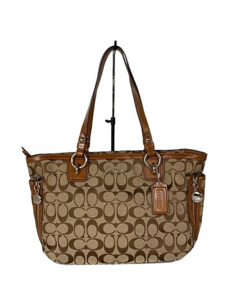 COACH(コーチ) / シグネチャー/トートバッグ/キャンバス/ベージュ