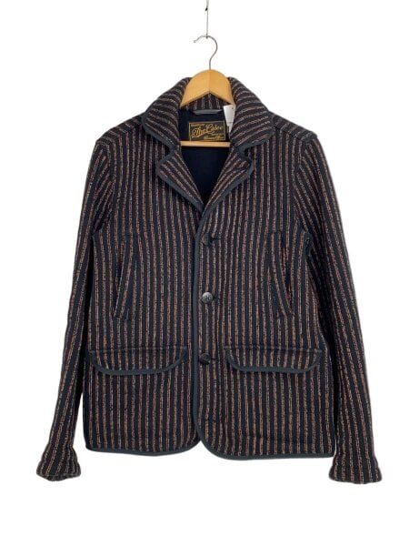 CALEEメンズ ネイティブ柄ショールカラージャケット CALEE(キャリー