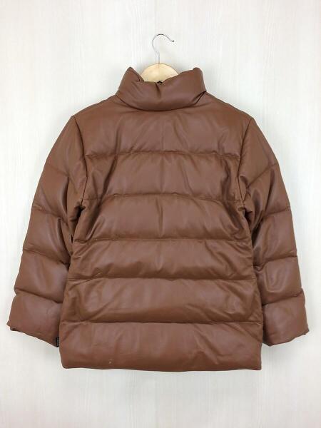 MONCLER(モンクレール) / 黒タグ/ダウンジャケット/0/レザー/ブラウン