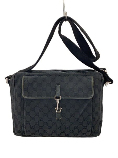 GUCCI(グッチ) / ショルダーバッグ_GGキャンバス/キャンバス/BLK/90474