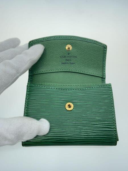 ルイヴィトン タイガ コインケース 小銭入れ ポルトモネ ボワット 緑