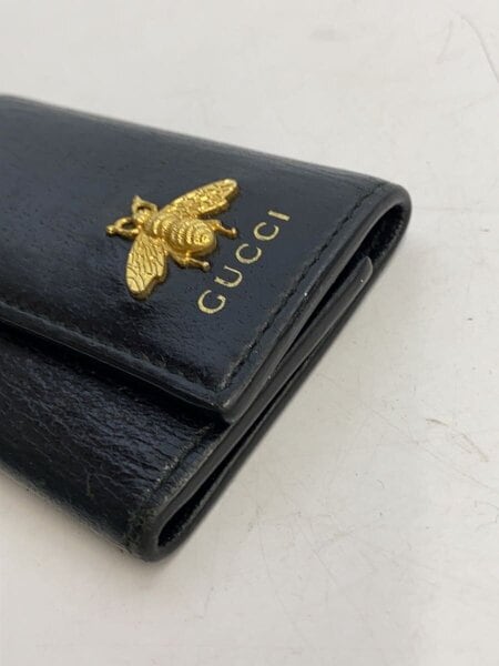 GUCCI(グッチ) / 6連/BEE/蜂モチーフ/キーケース/レザー/BLK/メンズ