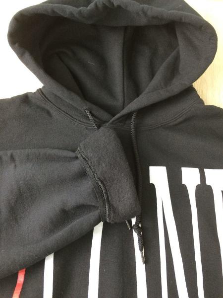 VLONE(ヴィーロン) / ロゴパーカー/M/BLK/カットオフ/タグ付き | 古着