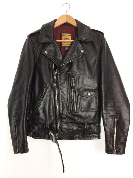 Schott(ショット) / 628DE/ダブルライダースジャケット/36/牛革/BLK/D