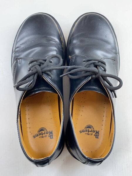 Dr.Martens(ドクターマーチン) / 3ホールシューズ/UK6/BLK/レザー
