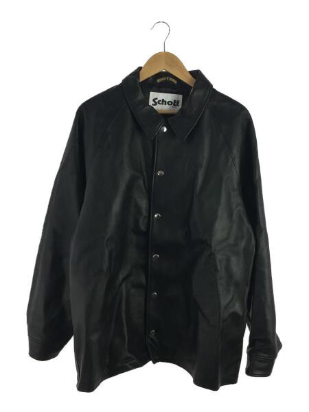 Schott(ショット) / レザージャケット・ブルゾン/XL/羊革/ブラック