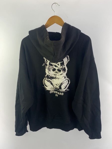 OY(オーワイ) / ジップパーカー/2/コットン/ブラック/プリント