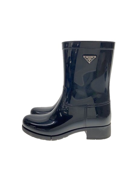 PRADA(プラダ) / レインブーツ/38/BLK/PVC | 中古品の販売・通販なら