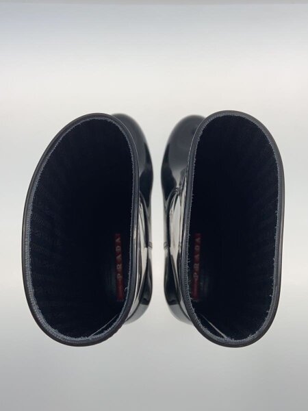 PRADA(プラダ) / レインブーツ/38/BLK/PVC | 中古品の販売・通販なら