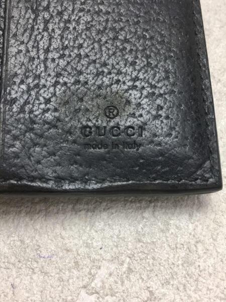 GUCCI(グッチ) / キーケース/レザー/BLK/総柄/レディース/495071・1147