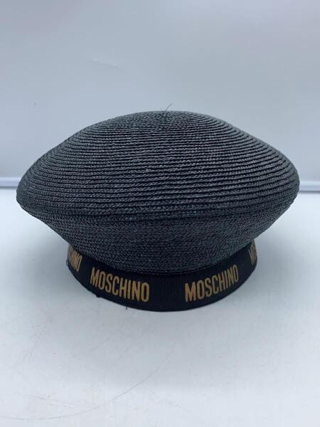 MOSCHINO(モスキーノ) / ベレー帽/--/BLK/無地/レディース | 中古品の