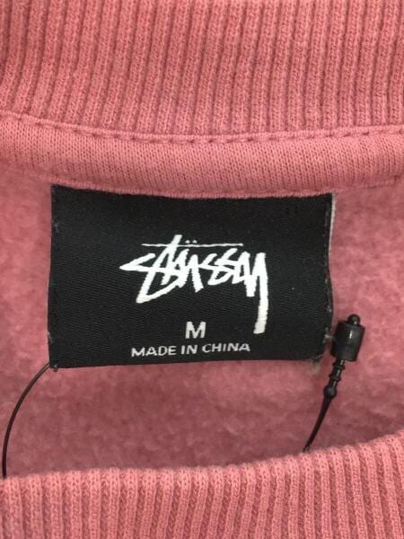 STUSSY(ステューシー) / スウェット/M/コットン/PNK/ピンク/トレーナー