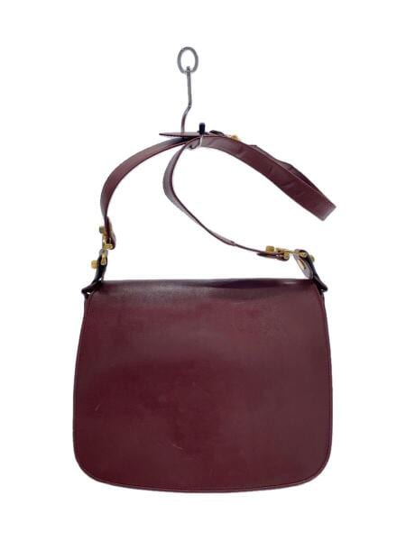 Cartier(カルティエ) / ショルダーバッグ/レザー/RED/無地 | 中古品の