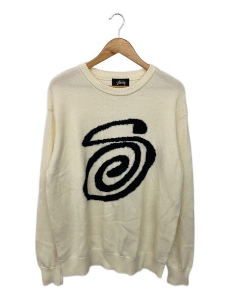 STUSSY(ステューシー) / ニット・セーター(厚手)/XL/コットン/WHT