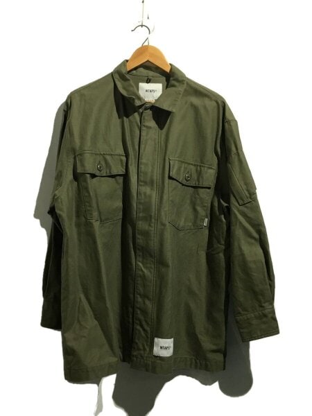 WTAPS(ダブルタップス) / 21AW/FLYERS / LS / COTT.SATIN/ミリタリー