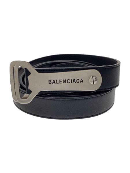 BALENCIAGA(バレンシアガ) / 23SS/箱付/ベルト/レザー/BLK/メンズ