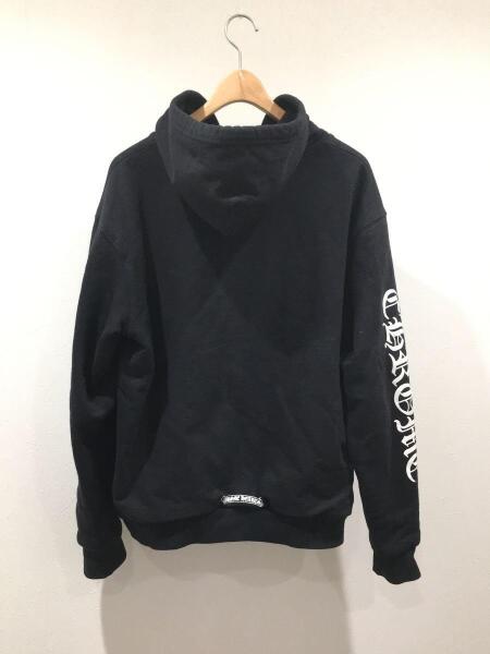 90's〜 クロムハーツ 裏サーマルZIPパーカー USA 黒 S ダガー