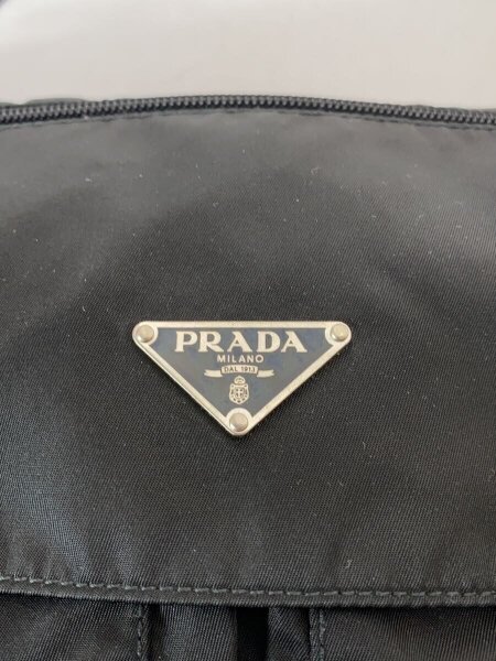 PRADA(プラダ) / メッセンジャーバッグ/ショルダーバッグ/ナイロン/BLK