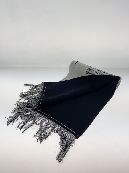 GADID ANONIEM(ガディッドアノニム) / マフラー/コットン/BLK/メンズ