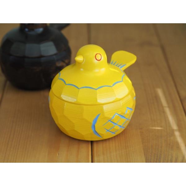 鳩の工芸品 小物入れ 鳩のボンボン入れ すの・くらふと 春原 敏之