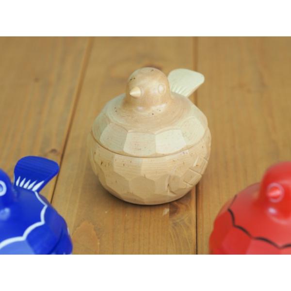 鳩の工芸品 小物入れ 鳩のボンボン入れ すの・くらふと 春原 敏之