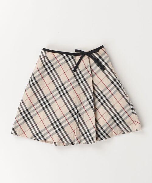 BURBERRY LONDON⿻ノバチェック ミニスカート プリーツキッズ140