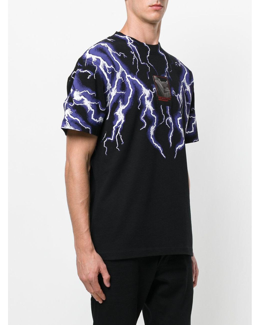 Alexander Wang Lightning Collage T-shirt in Black for Men | Lyst