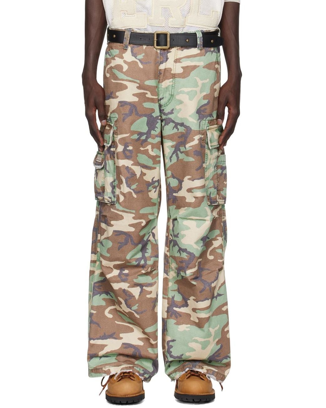 ERL Camo Cargo Pants for Men | Lyst