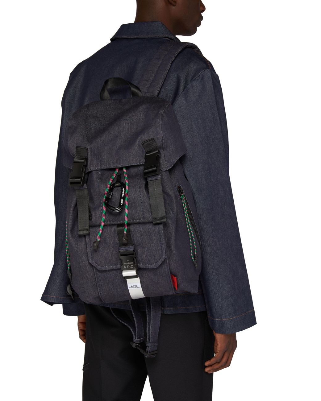 A.P.C. Apc Topologie Backpack in Blue for Men | Lyst