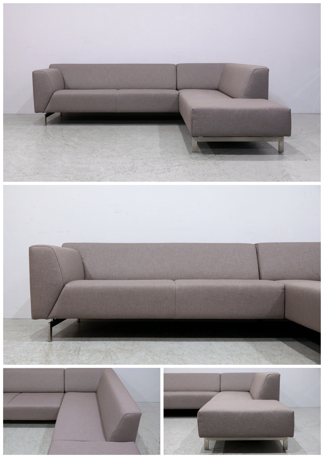 ROLF BENZ ロルフベンツ｜LINEA リネア 3人掛け カウチソファ （展示超