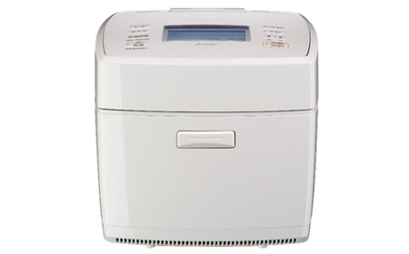 三菱IHジャー炊飯器 ダブル備長炭コート熾火 炭炊釜 NJ-VS10H-W