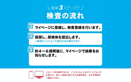 がん検査キット N-NOSE 1回分 線虫くん 【 検査 キット】 | 神奈川県