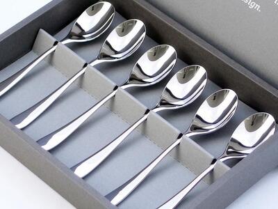 YAMAZAKIカトラリー アクアティック（Bright）ティースプーン6pcs