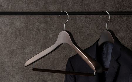 ナカタハンガー】SET-15/メンズスーツハンガー5本 | 兵庫県豊岡市