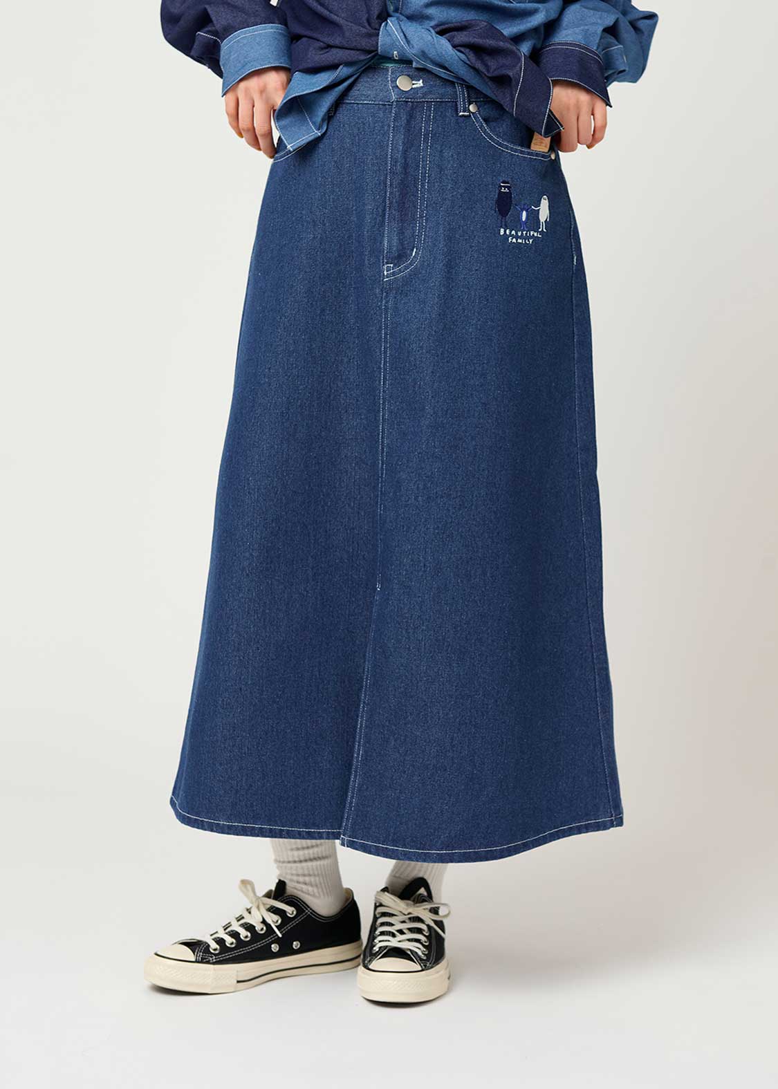 ビューティフルシャドーファミリー｜デニムスカート｜ウィメンズ