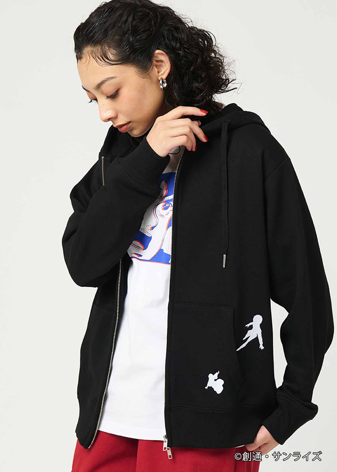 光る宇宙｜ジップパーカー｜ユニセックス｜グラニフ(graniph)公式