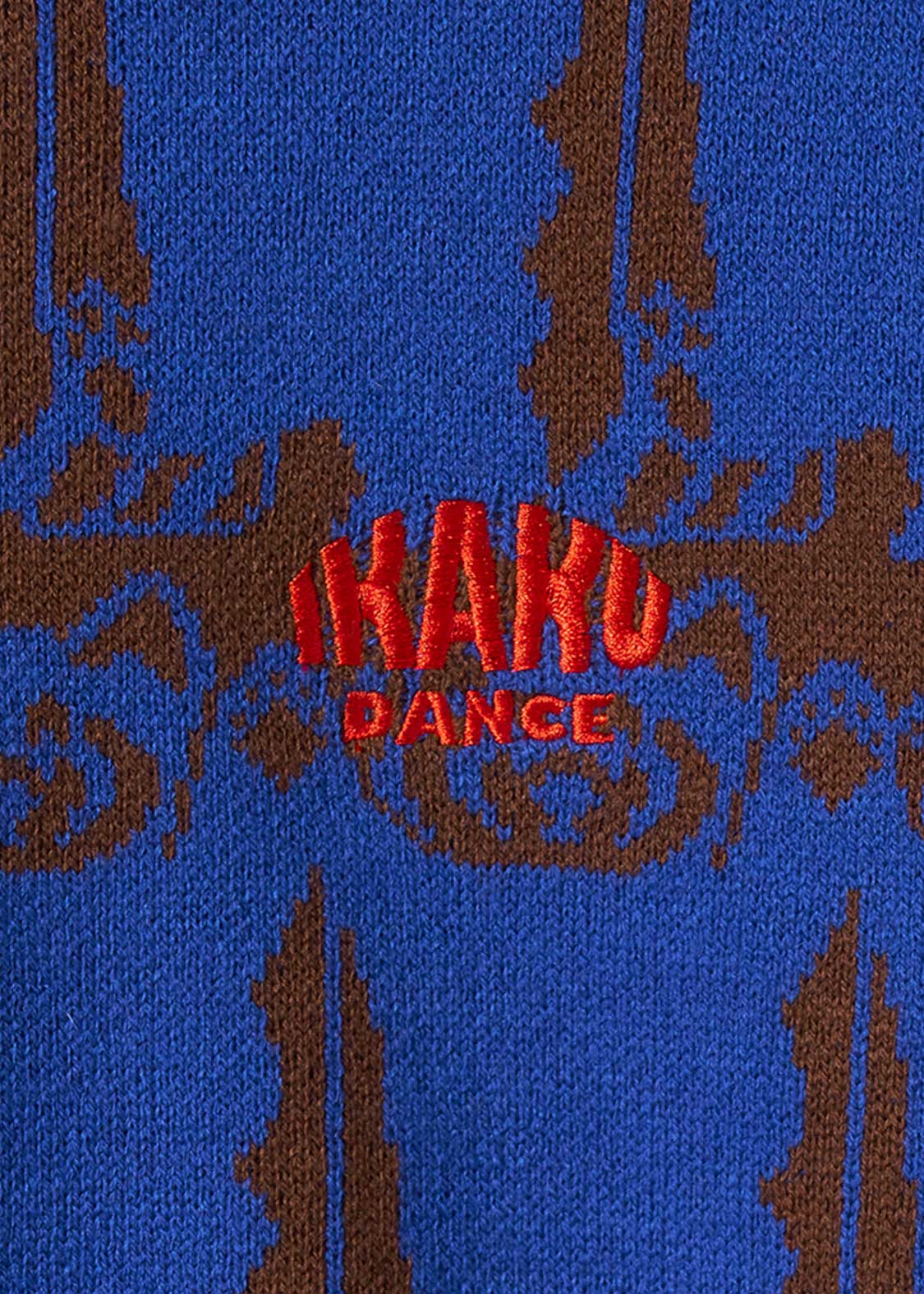 イカクダンス｜ウォッシャブルジャカードニット｜ユニセックス